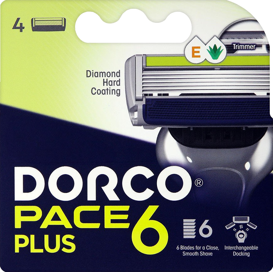 Dorco Pace 6 Plus- Spare Cartridges