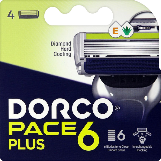 Dorco Pace 6 Plus- Spare Cartridges